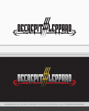 Decrepit Leppard. Death Leppard. Decrepit Haus  | Design de Logo par AD-X