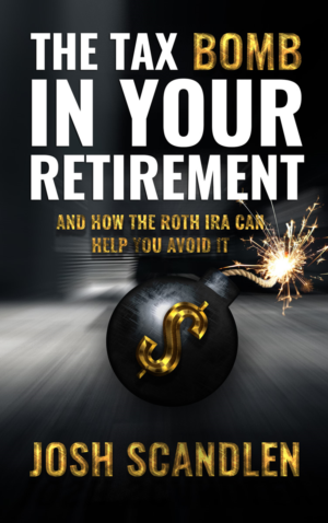 The Tax Bomb in Your Retirement Book Cover | Buchumschlag Design von Sergio Coelho