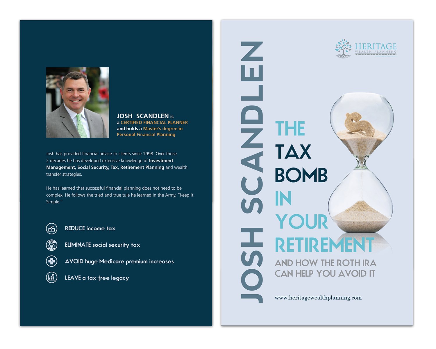 Book Cover Design by ColorDrops for Heritage Wealth Planning LLC | Design #20217103