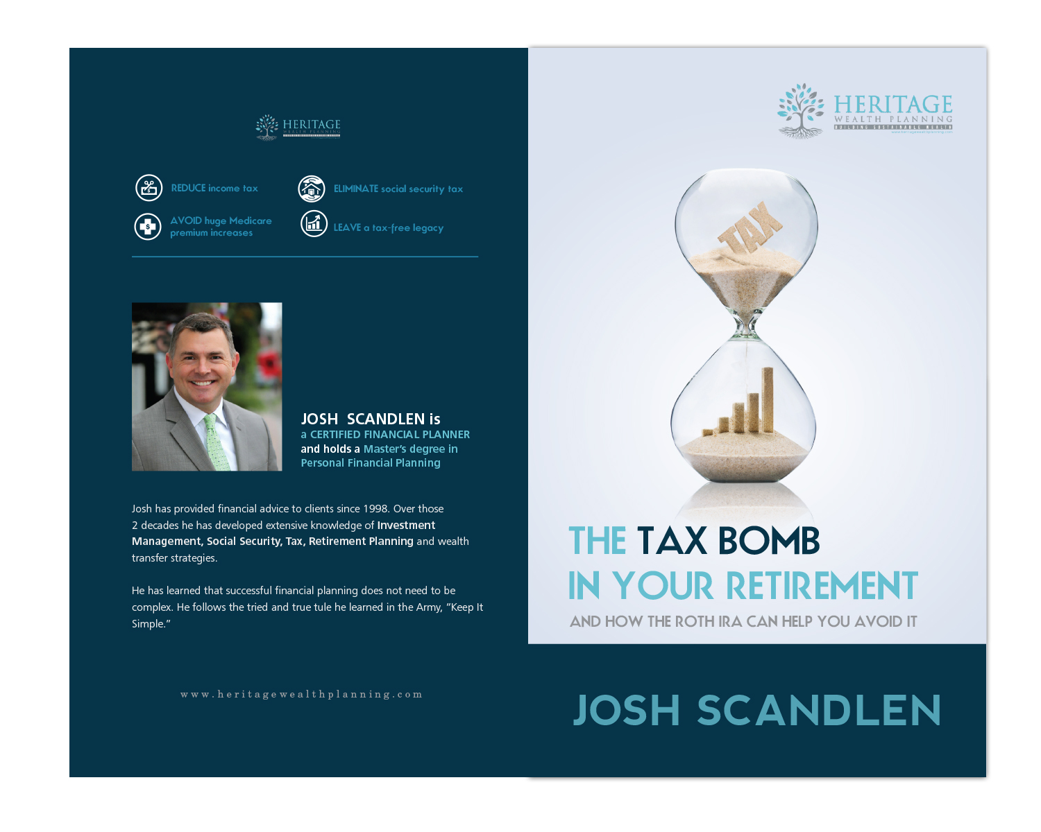 Book Cover Design by ColorDrops for Heritage Wealth Planning LLC | Design #20218078