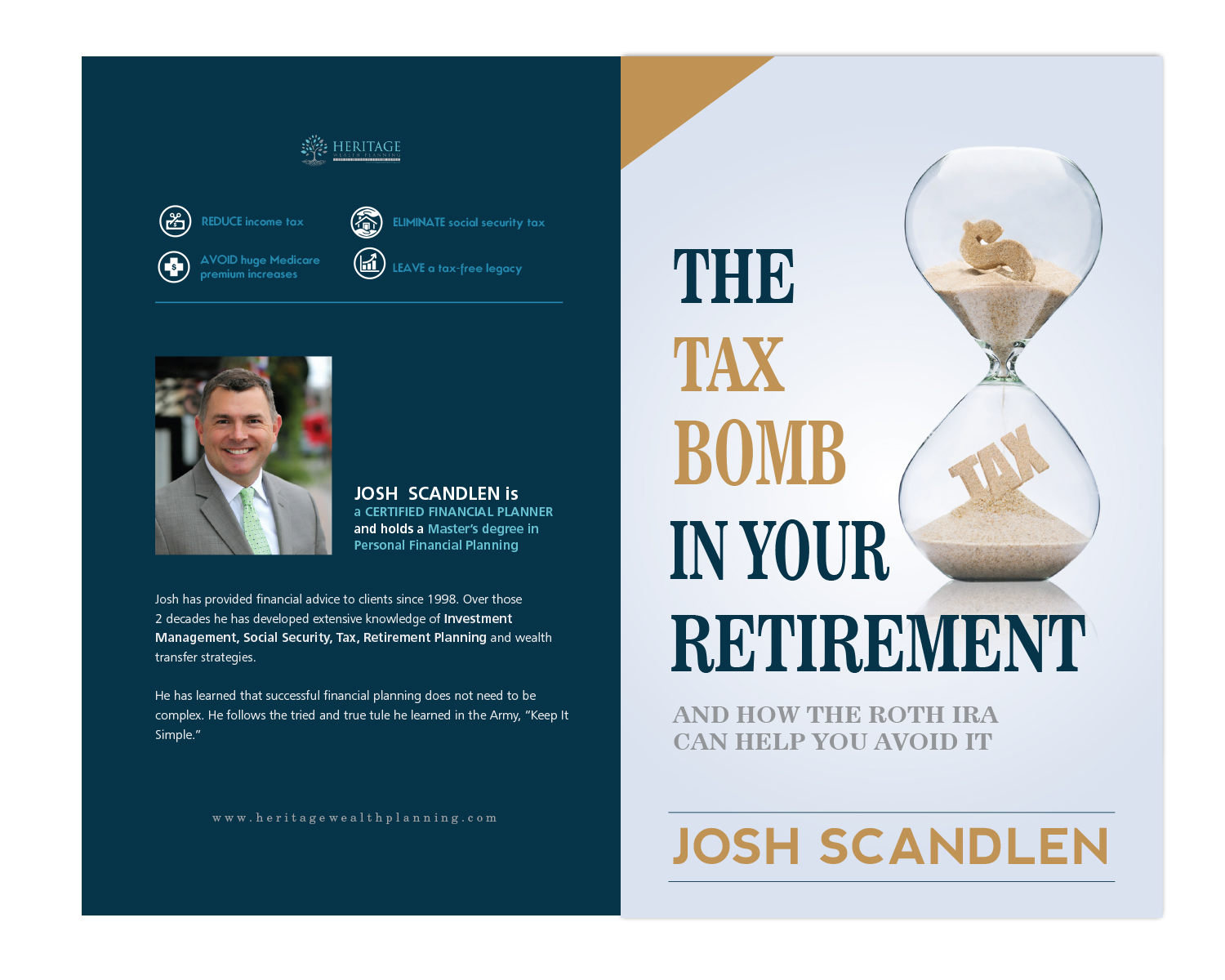 Book Cover Design by ColorDrops for Heritage Wealth Planning LLC | Design #20218498