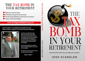 The Tax Bomb in Your Retirement Book Cover | Buchumschlag Design von Wally_F