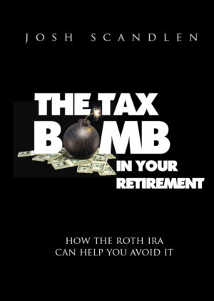 The Tax Bomb in Your Retirement Book Cover | Buchumschlag Design von Sarina.dsg