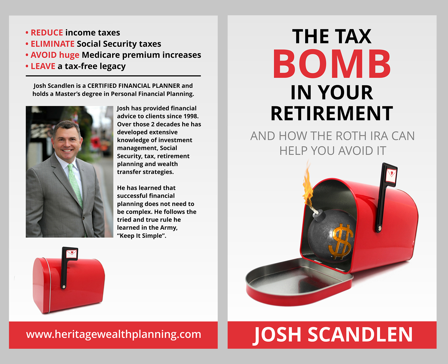 Book Cover Design by Scelatio for Heritage Wealth Planning LLC | Design #20237738