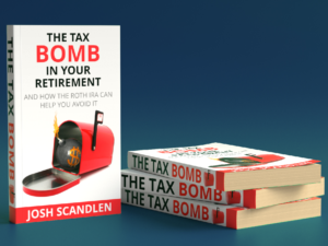 The Tax Bomb in Your Retirement Book Cover | Buchumschlag Design von Scelatio