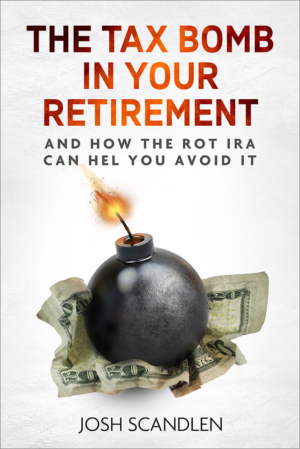 The Tax Bomb in Your Retirement Book Cover | Buchumschlag Design von Tatlin