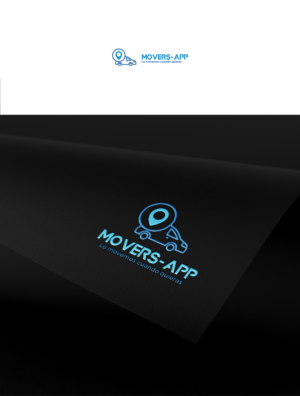 Movers-App  | Diseño de Logo por lionx