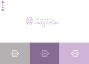 Forever Magnolia | Logo Design by Birdcage