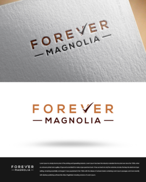 Logo Design by zingodesigns258 for Forever Magnolia | Design: #20218593
