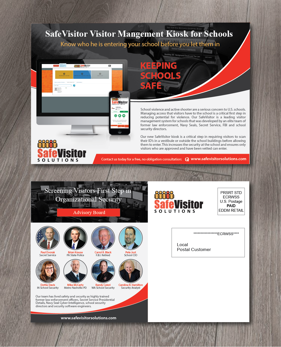Diseño de Postal por alex989 para Safe Hiring Solutions LLC | Diseño #20211032
