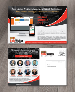 Postcard Design by alex989 for Safe Hiring Solutions LLC | Design: #20211032