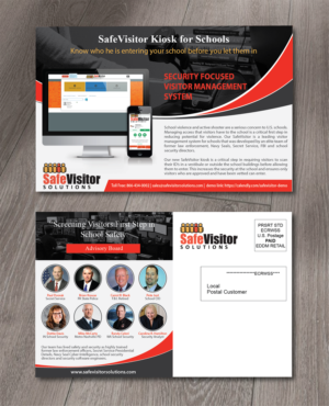 Postcard Design by alex989 for Safe Hiring Solutions LLC | Design: #20222152