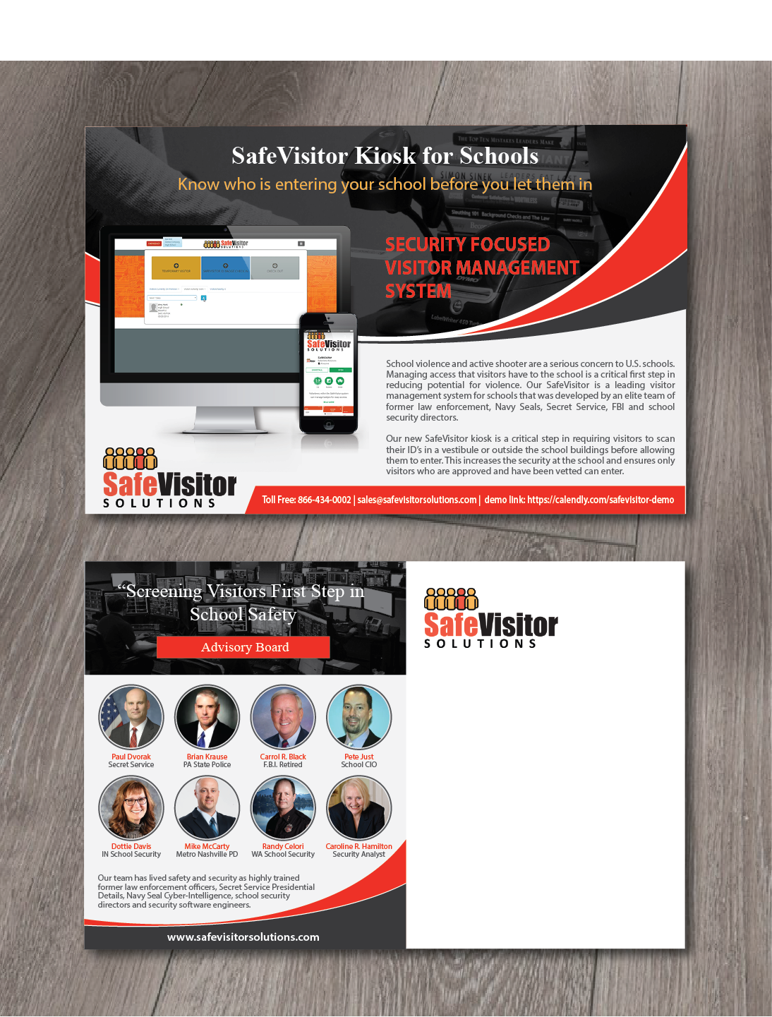 Postcard Design by alex989 for Safe Hiring Solutions LLC | Design #20284863