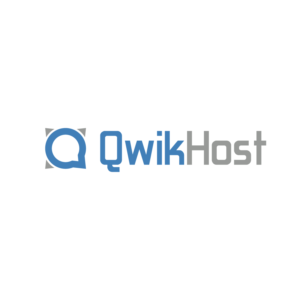 QwikHost | Logo Design by rozT