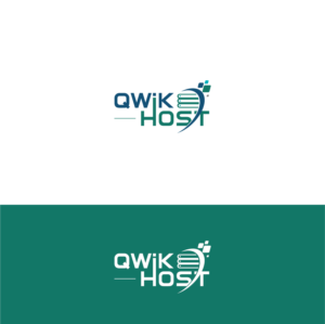 QwikHost | Logo Design by Maxo-Biz
