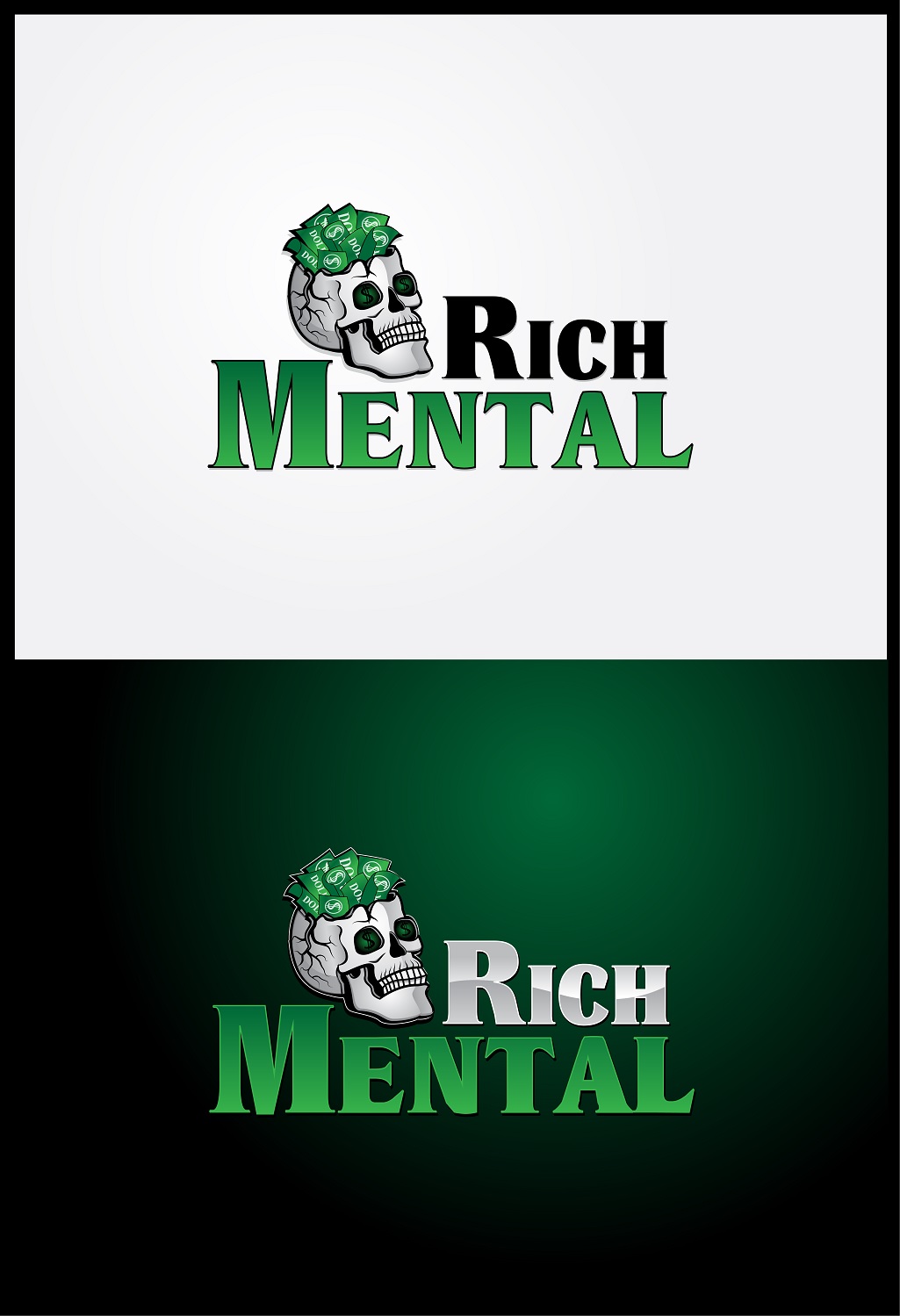 Design de Logo par Kira Graphics pour Rich Mental Clothing  | Design #20276952