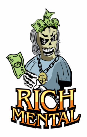 Logo Design by moisesf for Rich Mental Clothing  | Design: #20232253