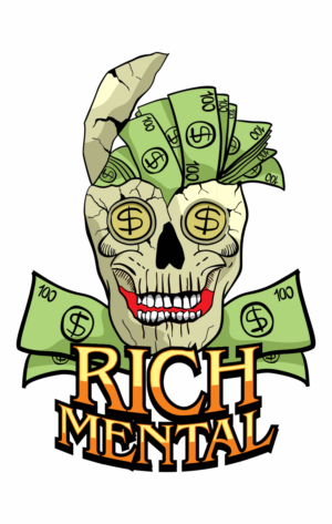 Logo Design by moisesf for Rich Mental Clothing  | Design: #20232586