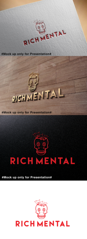 Logo Design by designmind78 for Rich Mental Clothing  | Design: #20227145