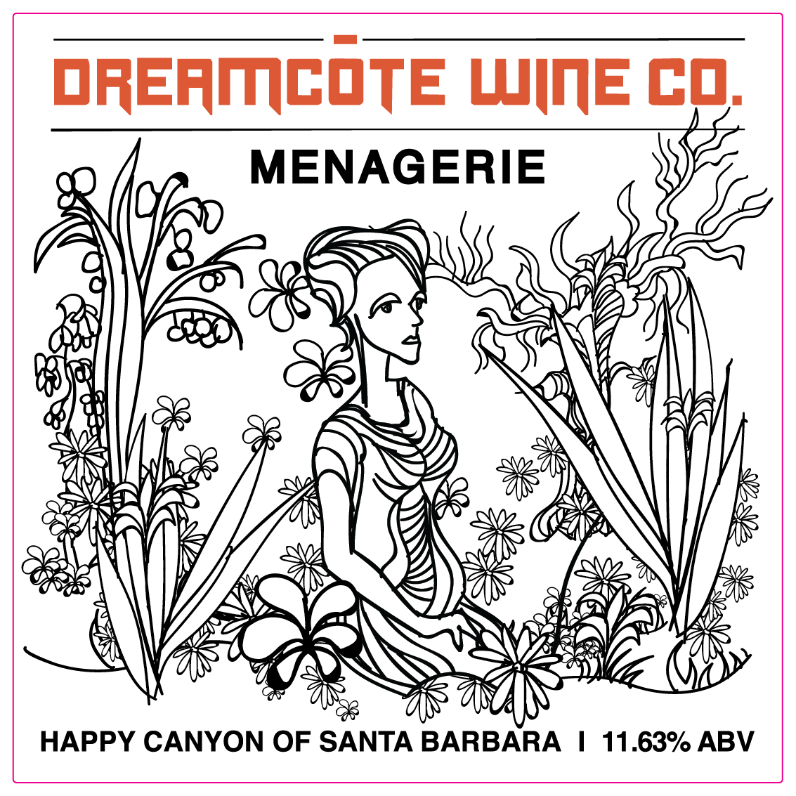 Illustration Design by cavaradossi for Dreamcote Wine Co. | Design #20255072