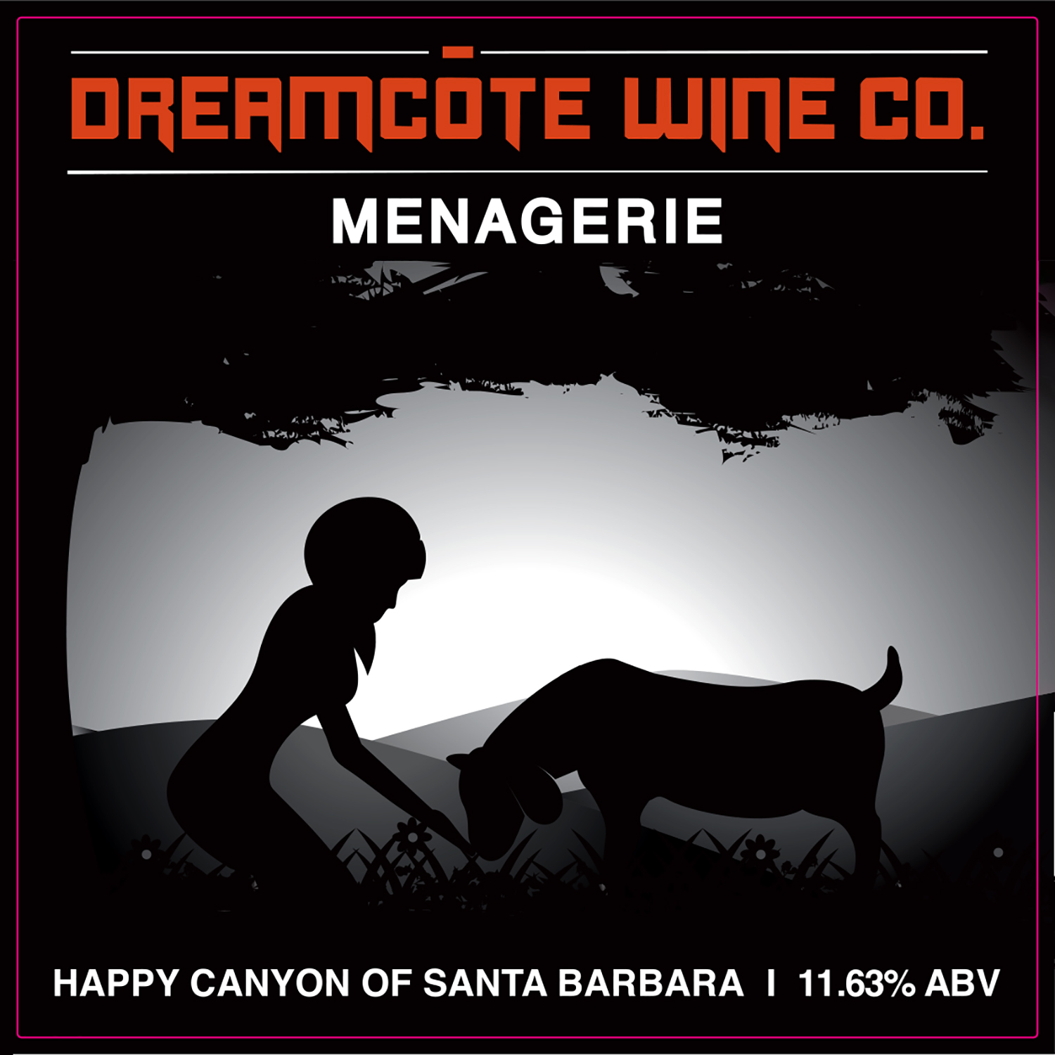 Illustration Design by Dominick Madson for Dreamcote Wine Co. | Design #20273334