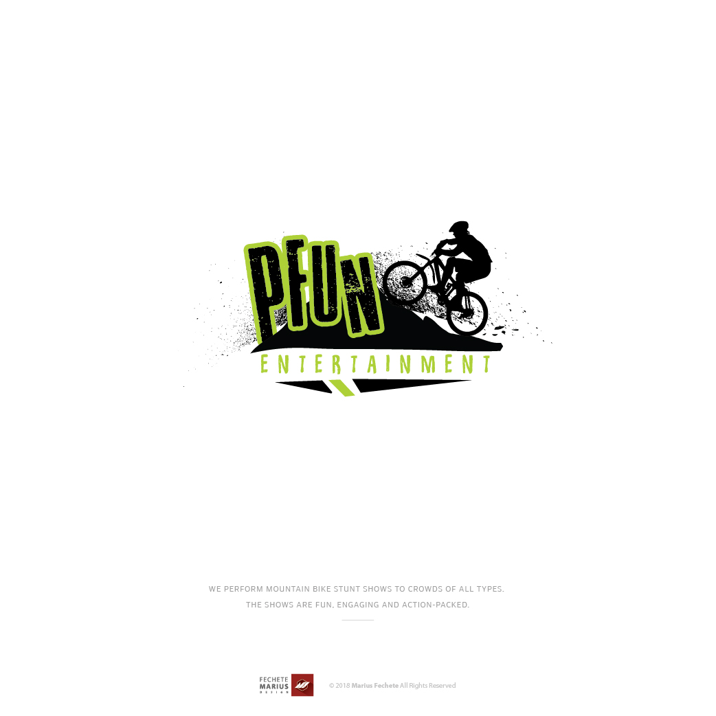 Logo Design by Marius Fechete for Pfun Entertainment | Design #20315873