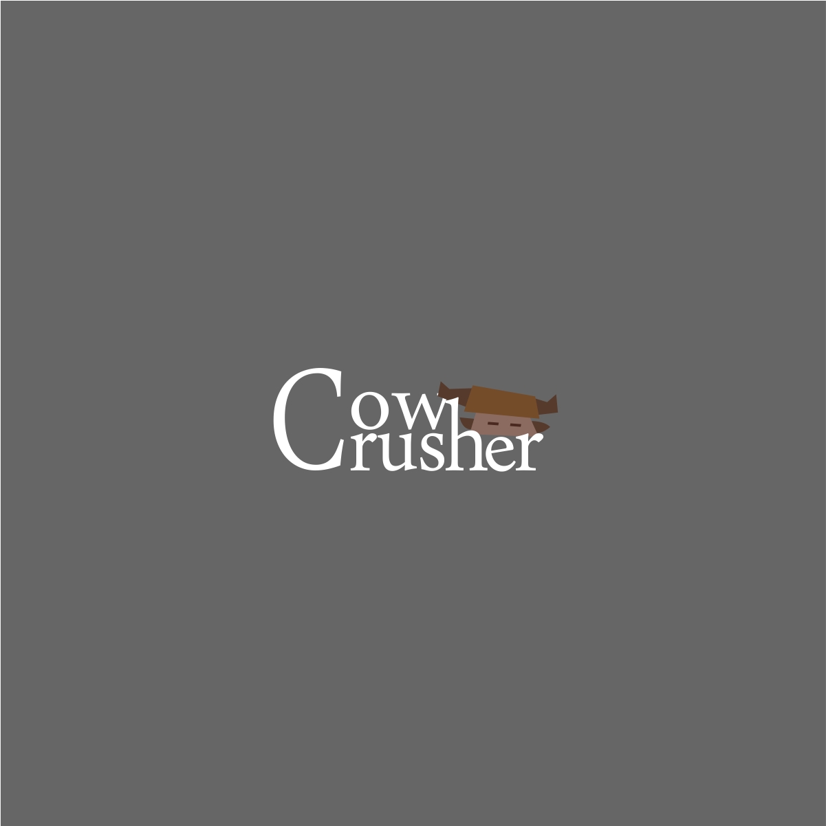 Logo Design for Cow Crusher or COW CRUSHER by Cumi Cupu Design 20223118