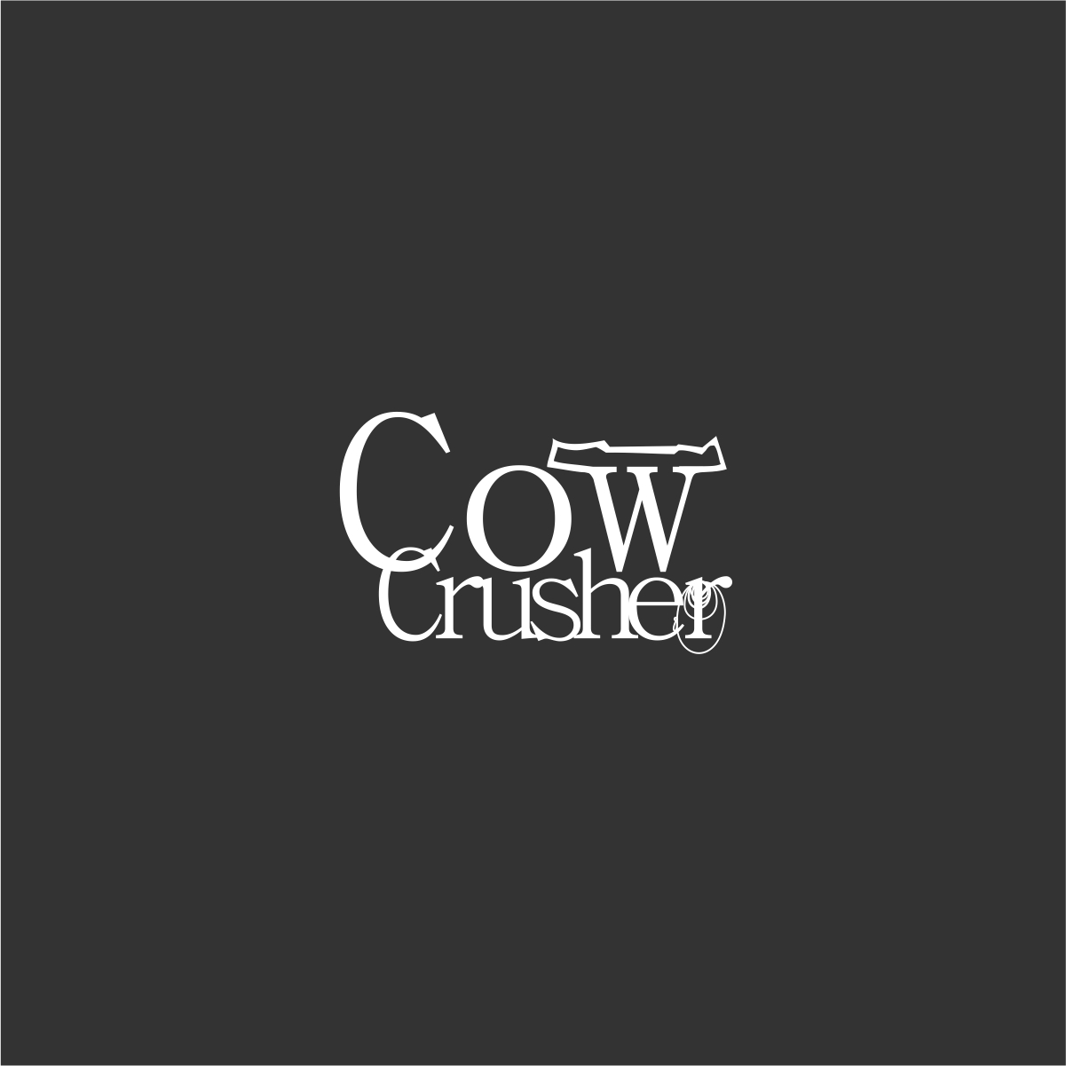Logo Design for Cow Crusher or COW CRUSHER by Cumi Cupu Design 20223120