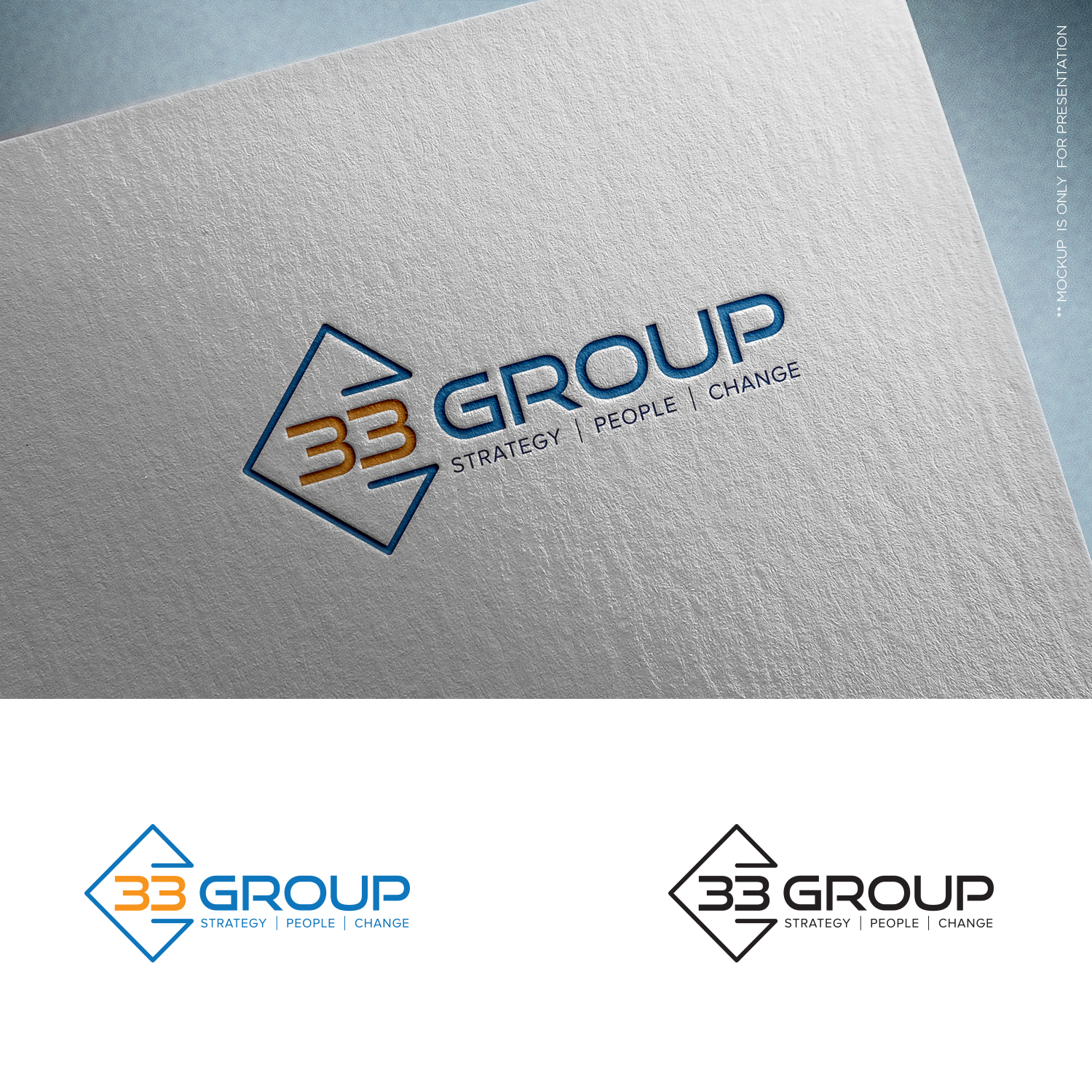 Logo Design by designbysy for 33 Group | Design #20216975