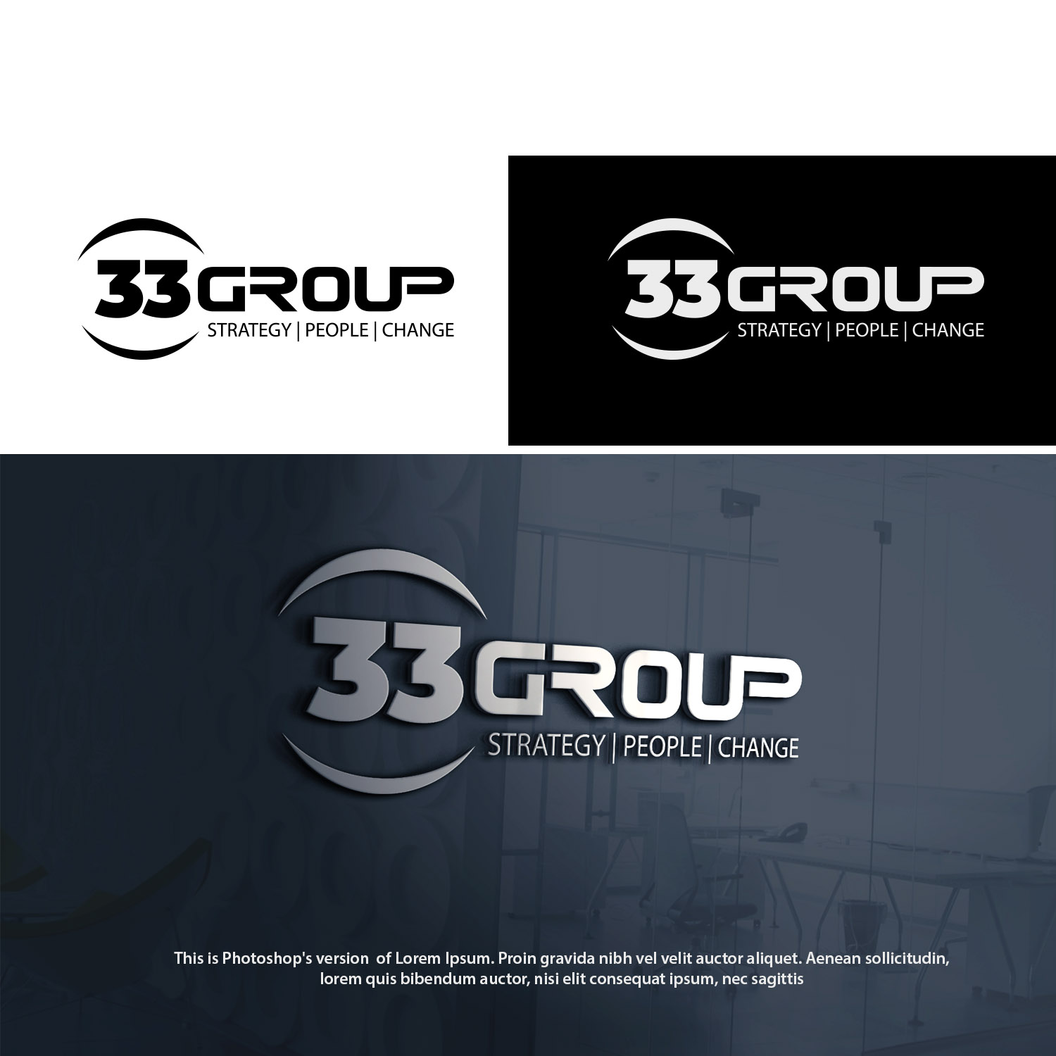Logo Design by Finley Johnson for 33 Group | Design #20221802
