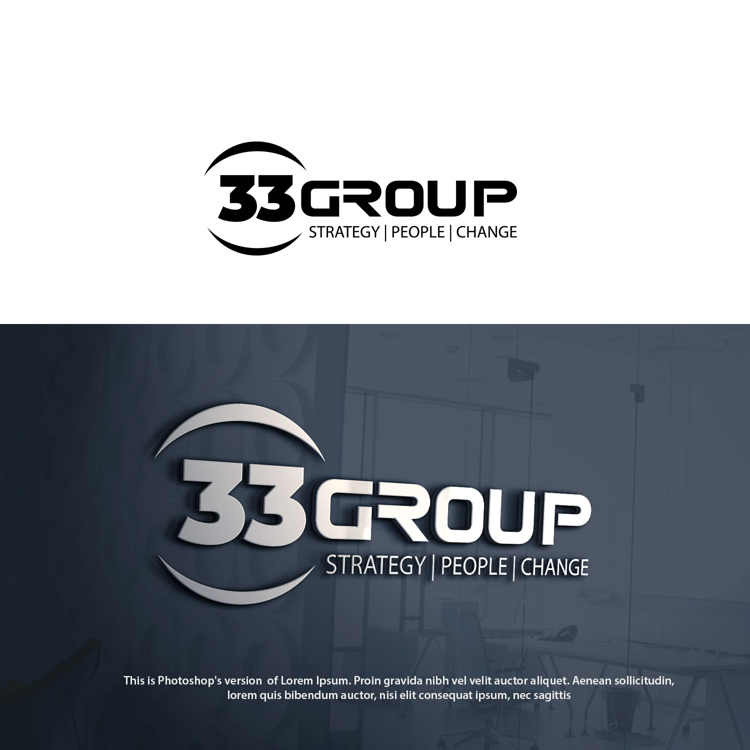 Logo Design by Finley Johnson for 33 Group | Design #20222223