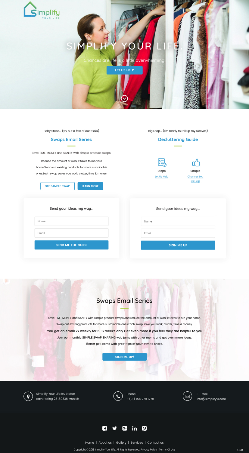 Web Design by pb for this project | Design #20230298