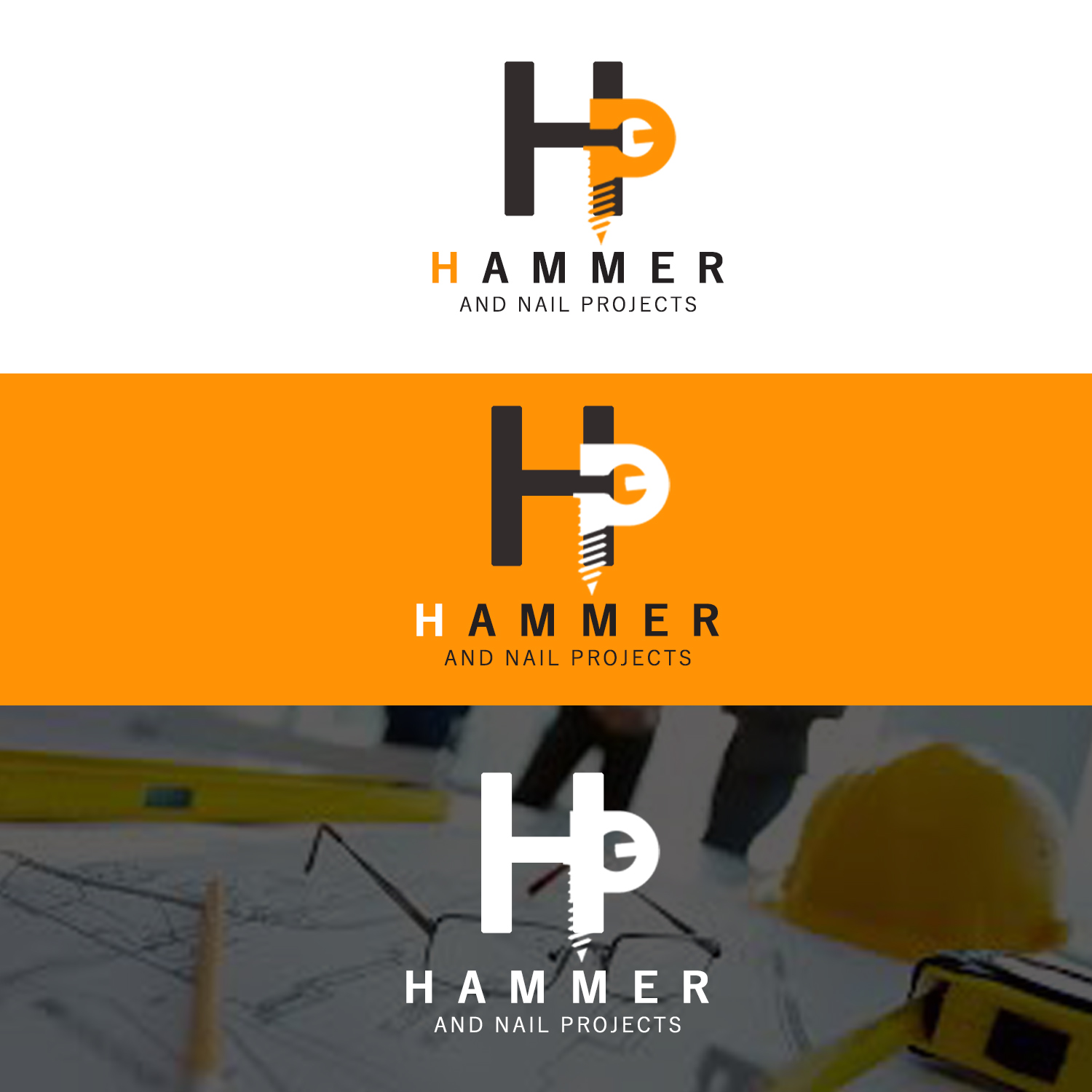 Logo Design by Arsalan Ahmed for Hammer & Nail Projects | Design #20213605
