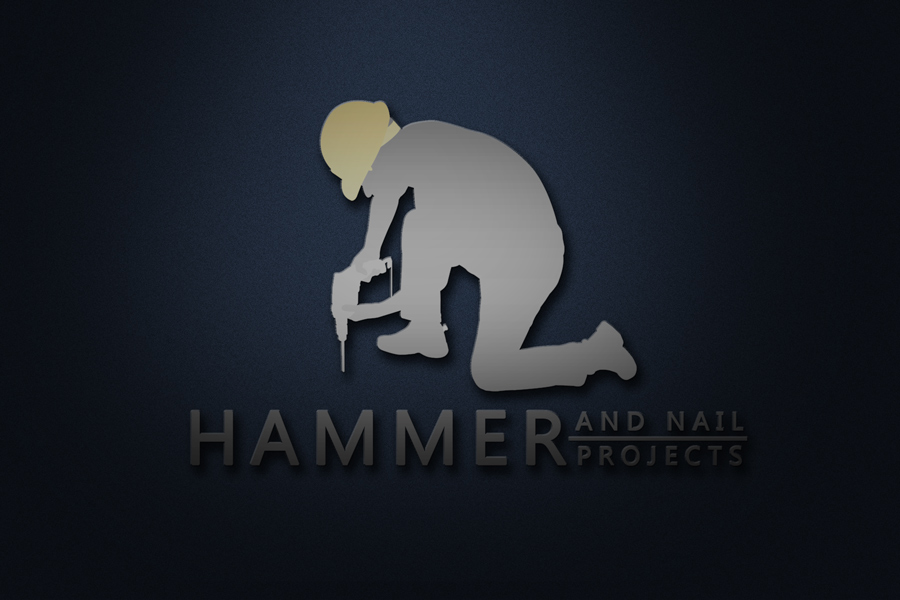 Logo Design by Arsalan Ahmed for Hammer & Nail Projects | Design #20213865
