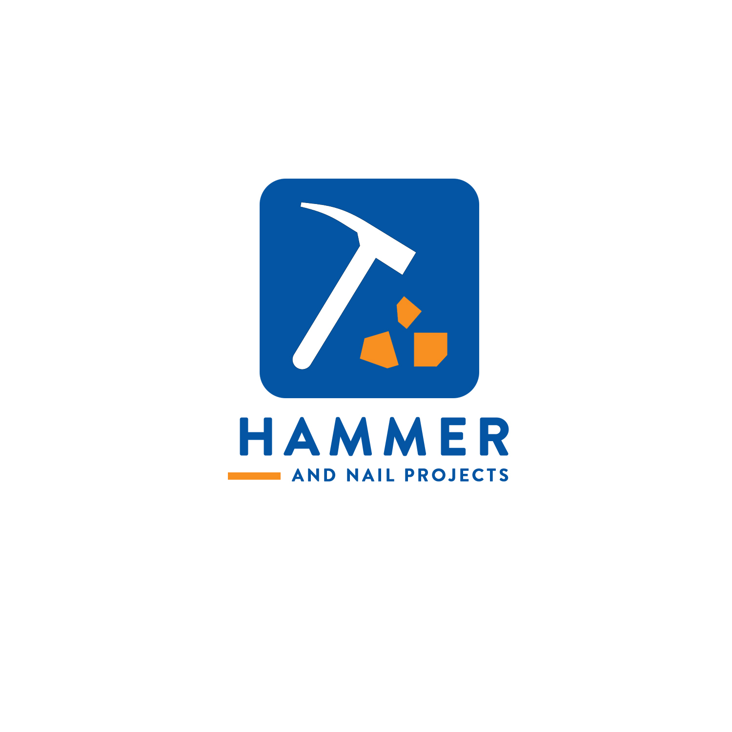 Logo Design by Arsalan Ahmed for Hammer & Nail Projects | Design #20219822