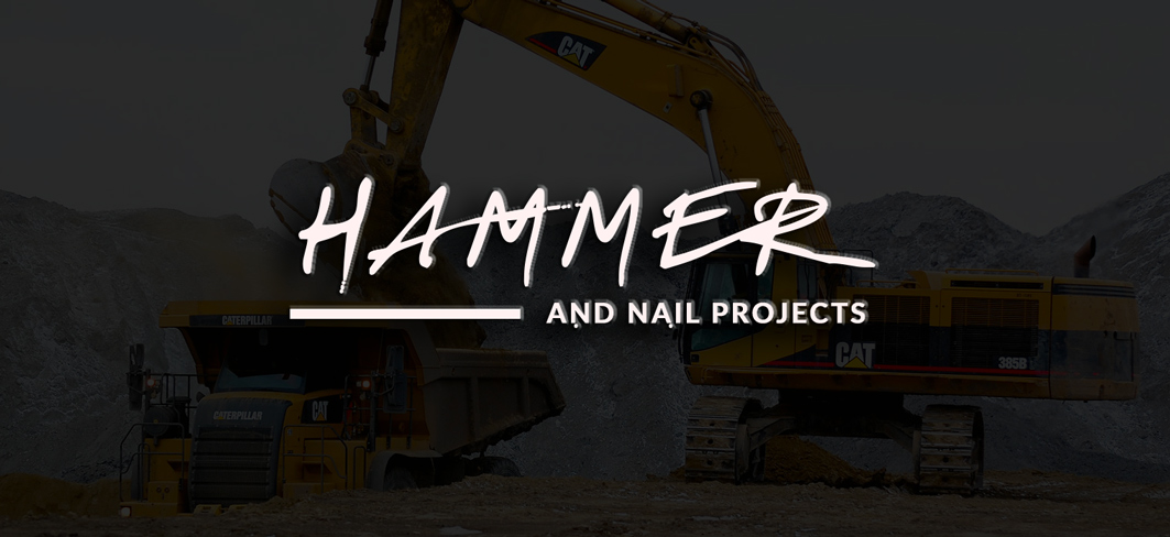 Logo Design by Arsalan Ahmed for Hammer & Nail Projects | Design #20220037