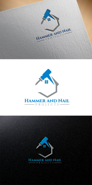 Logo Design by Rupok MT for Hammer & Nail Projects | Design: #20219096