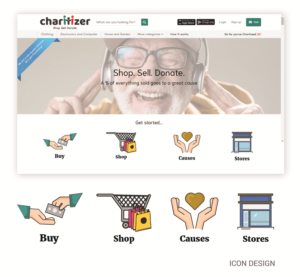New icons designed for home page | Diseño Gráfico por SAI DESIGNS