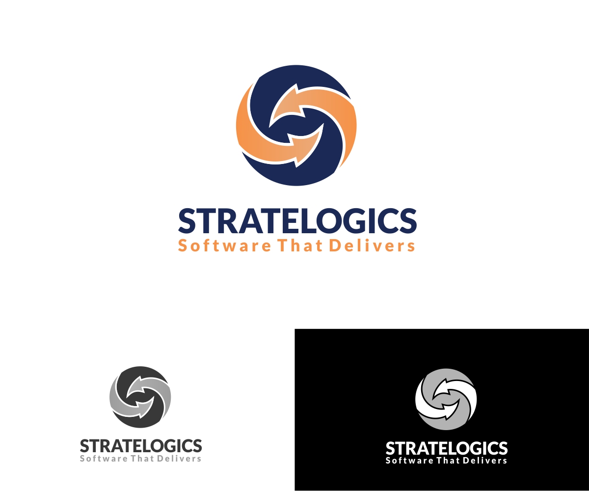 Logo Design by Ritme for Stratelogics Software Inc. | Design #20217760