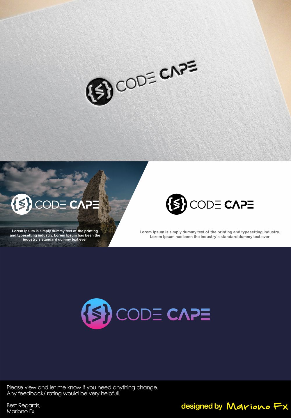 Logo Design by Mariono Fx for this project | Design #20213809