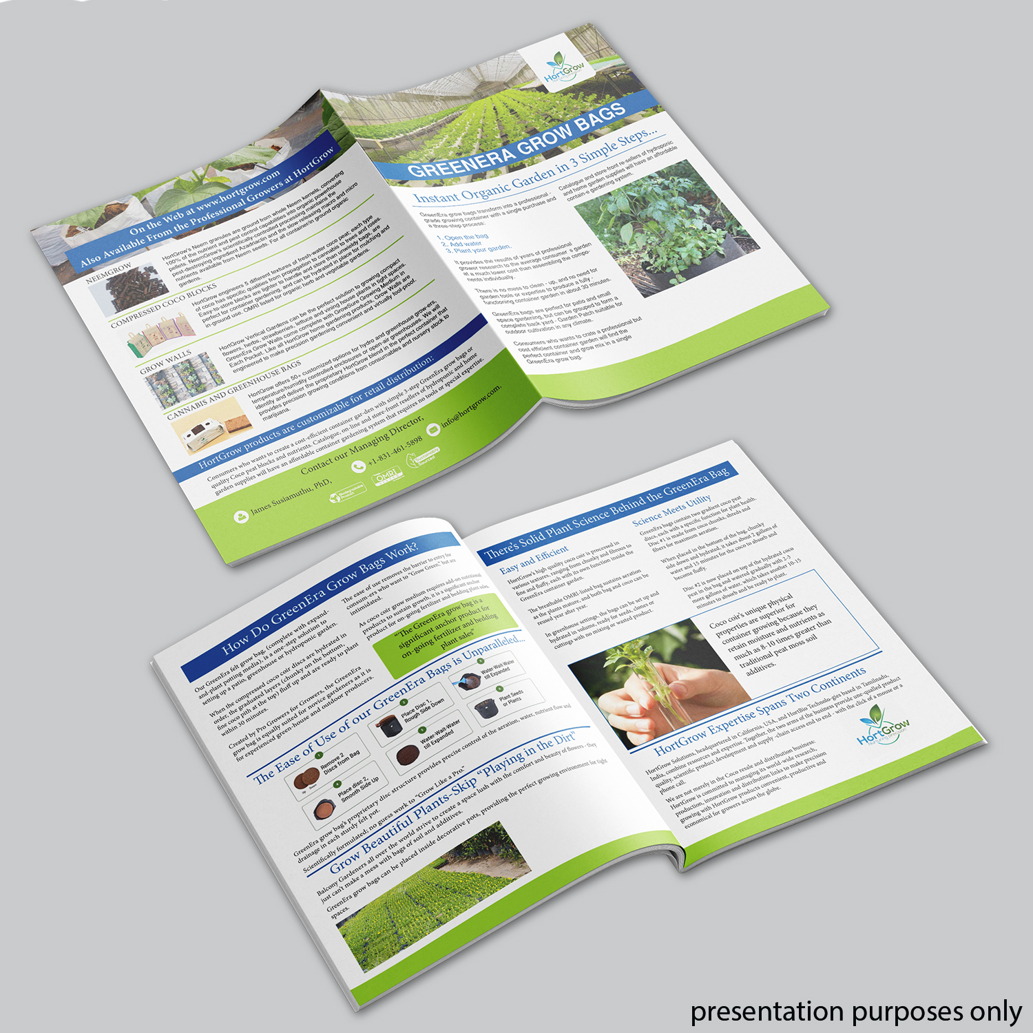 Diseño de Flyer por JanuXart para HortGrow.com | Diseño #20364962