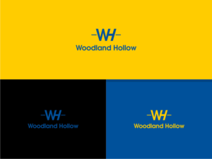 Woodland Hollow  | Logo Design by Atvento Graphics