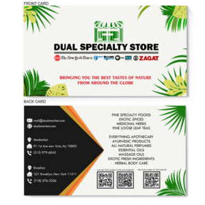 Business Card Design by Fahroqi