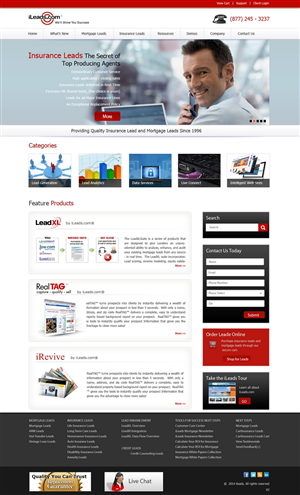 Web Design by pb for iLeads.com | Design: #2923399