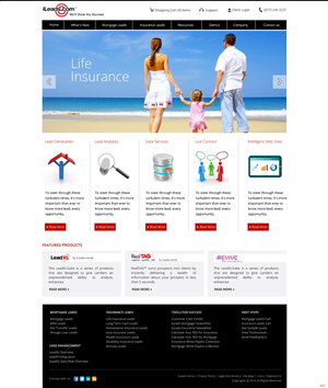 Web Design by pb for iLeads.com | Design: #2923403