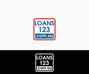 Loans123.com.au | Logo Design by B8