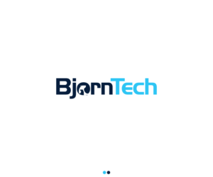 I want a more professional look. Although I like some kind of stilizilized bear to be around the company name BjornTech | Logo Design by larismanis