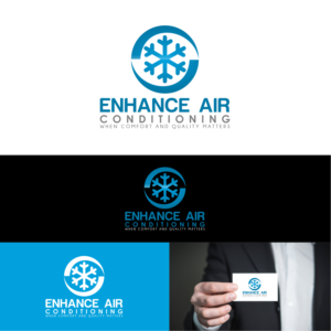 Logo Design by zatsukiki for Enhance Air Conditioning | Design #20234189