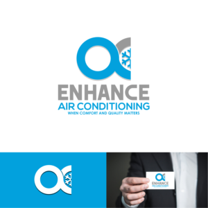 Enhance Air Conditioning | Logo Design by zatsukiki