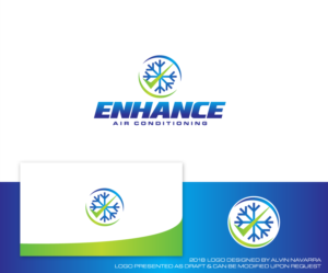 Logo-Design von alvinnavarra für Enhance Air Conditioning | Design: #20242222